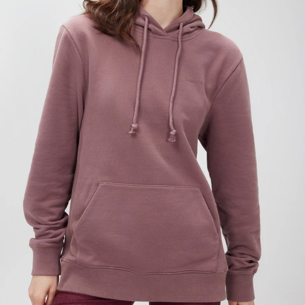 Cotton Terry Hoodie in Deep Taupe Outdoor Voices
